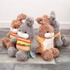 Bread Rabbit Hamburger Plush Toys Pp Cotton Filling Children Gifts Playroom