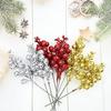 Adorable Artificial Berry Twig Decorations 30pcs Perfect for Festive Decor