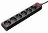 Hama Standard Power Strip 6 Sockets 3m Black 44223709
