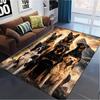 Dogs Carpet Rug for Living Room Bedroom Home Sofa Decoration,Kids Play Non-slip Floor Mat