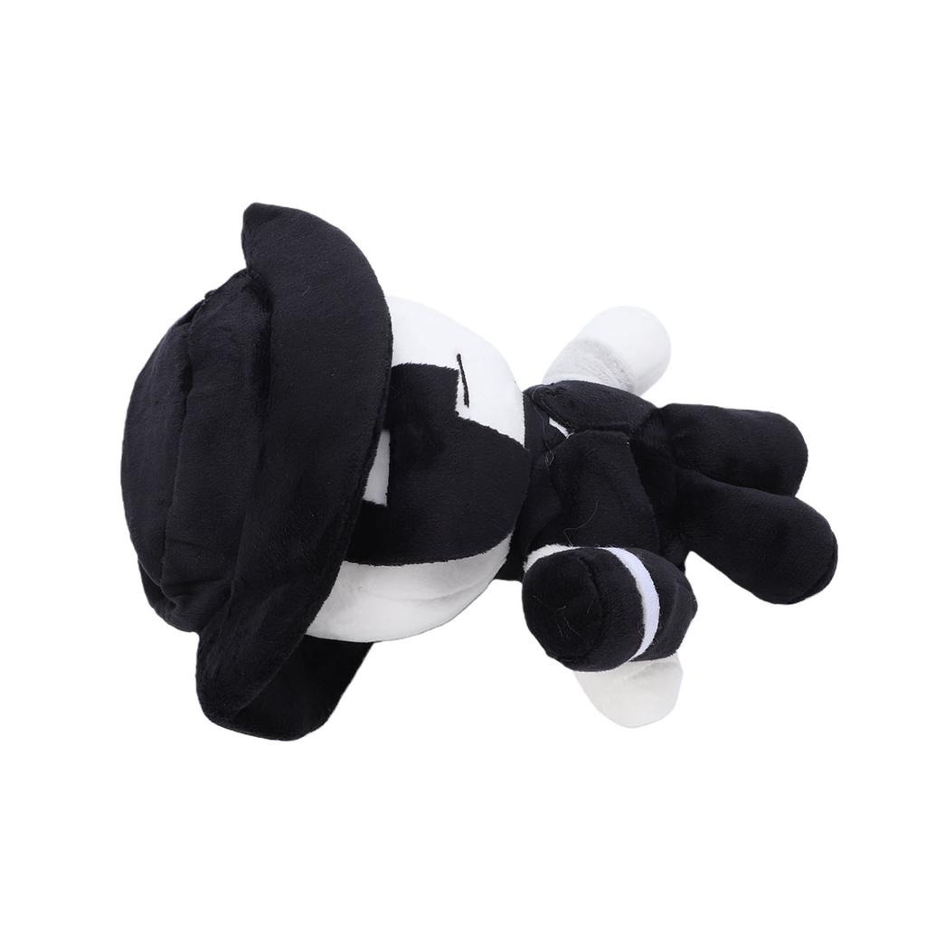 7.9 Inch Artful Plush Soft Stuffed Game Collectible Doll Black White Gaming Character Stuffed Plush Toy