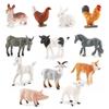 Cross-border Farm Animal Models: Children's Cognitive Toys - Chicken, Duck, Goose, Cow, Sheep, Pig, Horse, Donkey, Cat & Dog