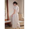 JK&JS New Chinese Style Jacquard Qipao Dress
