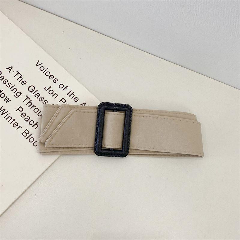 Stylish Color Khaki Waist Sash For Trench Coats Enhancing Silhouette With Elegance