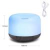 500ML Ultrasonic Air Humidifier & Aroma Diffuser - Muji Style, USB, Large Capacity