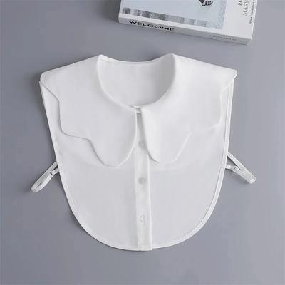 Falscher Kragen Hemd Damen Schal Abnehmbarer Hemdkragen Halbes Hemd Bluse Oberteile Falscher Kragen Damen Kleidung Accessoires Falscher Kragen
