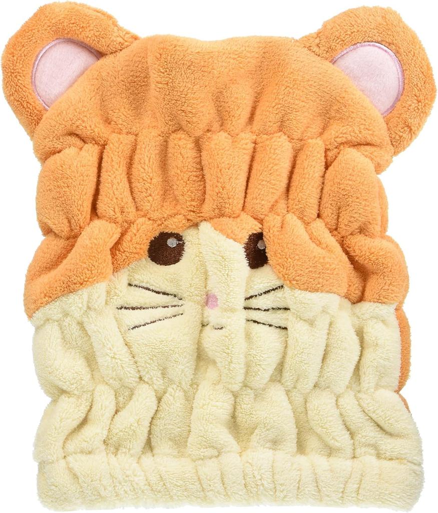 Marushin Towel Cap for SUN HEART Hamster Cap Hair Drying for Girls and and the 0135029300 Kids, Swimming, Towel, Towel, Absorbent, Quick-Drying, Boys,