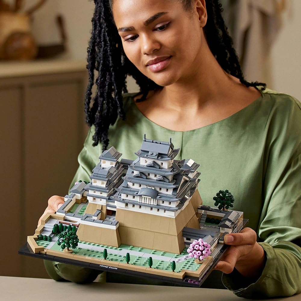 LEGO Architecture Himeji Castle Building Blocks Toy for Home Decor, Gift for Men and Women, 21060