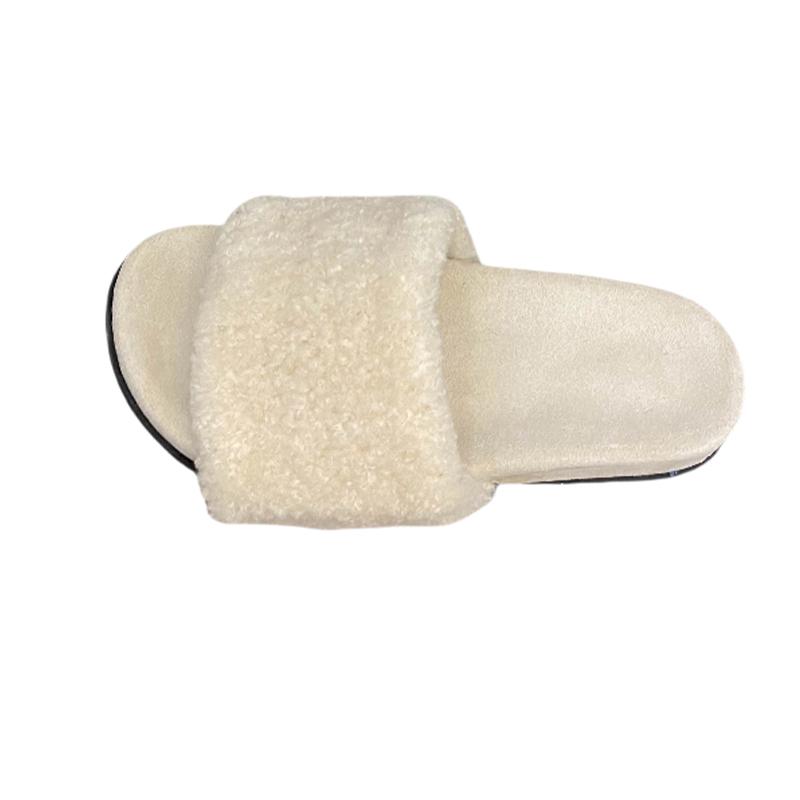 Fashion Fur Women Flats Cotton Slippers Fashion Winter Home Shoes Casual Dress Woman Boots 2025 Walking Cozy New Trend Chaussure Femme