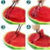Acciaio Inossidabile Anguria Affettatore Taglierina Coltello Estrattore Frutta Verdura Strumenti Gadget da Cucina