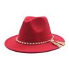 New Western cowboy hat, Tibetan wool top hat, men's and women's autumn/winter outdoor ox-head accessory, travel riding hat