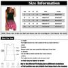 Abito elegante da donna a vita media con stampa floreale alla moda casual e spalle scoperte