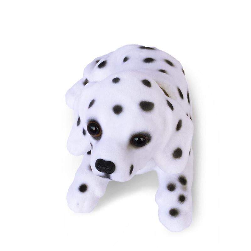Creative Shaking Head Dog Ornament: Cute Car Dashboard Puppy Simulation