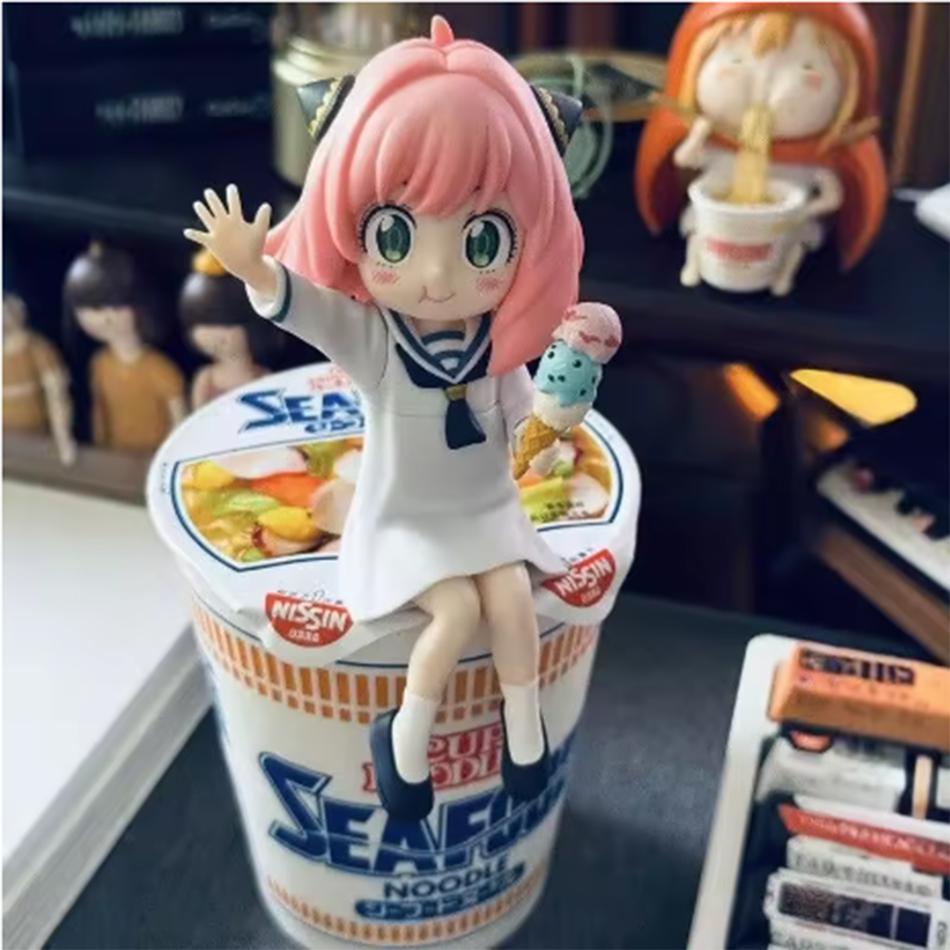 Anime Cute Yor Forger Action Figure Spy×family Manga Figures Anya Forger Series Peripheral Model PVC Collection Model Toys Gifts