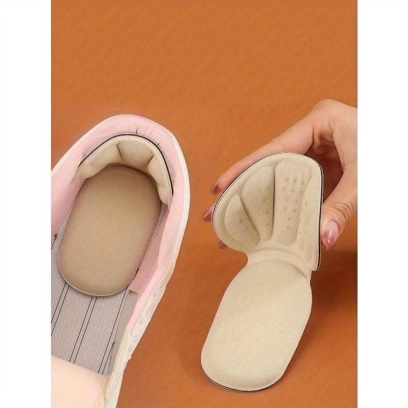 1 Pair T-Shaped Foam Heel Grips, Thickened Anti-Slip & Friction Resistant High Heel Insoles For Women High Heels Women Pumps And Men Sneakers Shoes