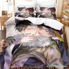 Kawaii Hayato Suou Bedding Set Single Twin Full Queen King Size Bed Set Adult Kid Bedroom Duvetcover Sets 3D Anime Bed Sheet Set