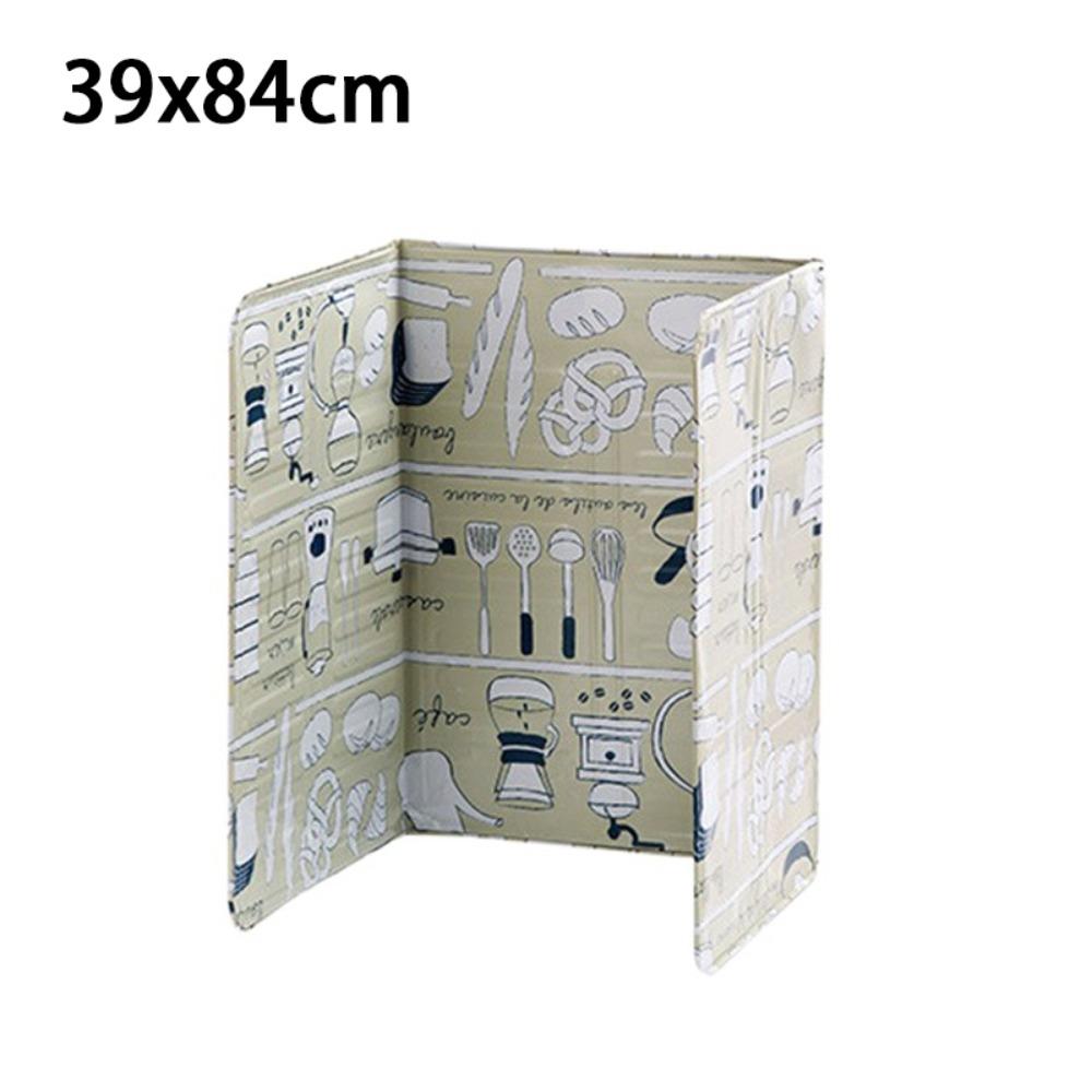 Foldable Gas Stove Oil Baffle Anti Splatter Heat-resistant Kitchen Cooking Oil Baffle Gas Stove Insulation Board