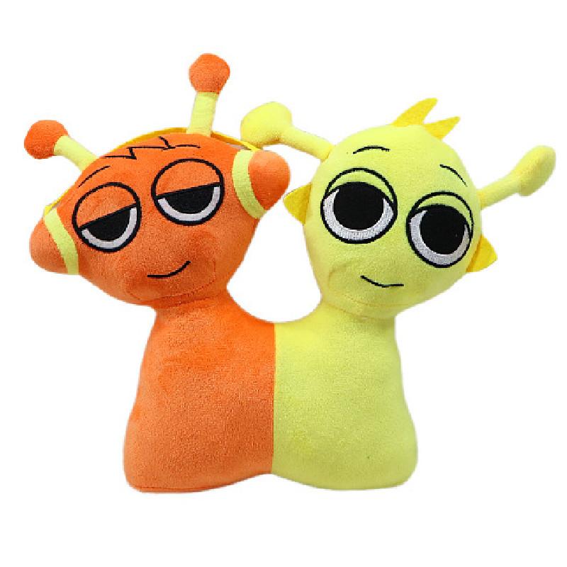 

Спрунки Сиамские Инкредибокс Плюшевая Игрушка Мультяшная Мягкая Кукла Игровая Декорация Подарок Orange