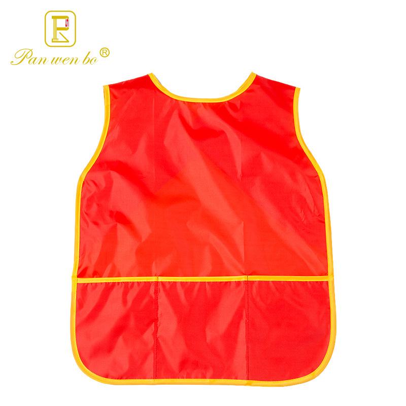 Children's Long-Sleeve Art Smock & Bib - Anti-Stain for Early Education and Kindergarten