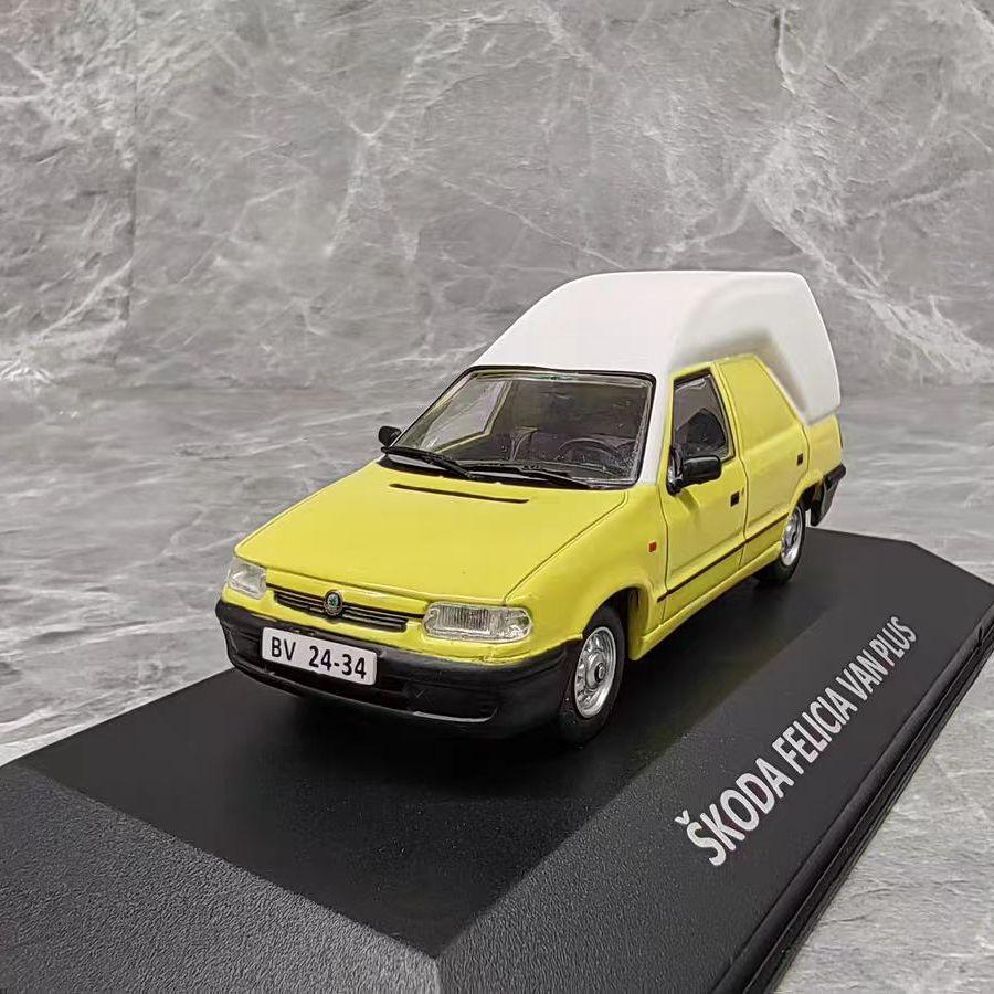

1:43 Skoda FELICIA VAN PLUS Alloy Car Diecasts & Toy Vehicles Car Model Miniature Scale Model Car For Children жёлтый