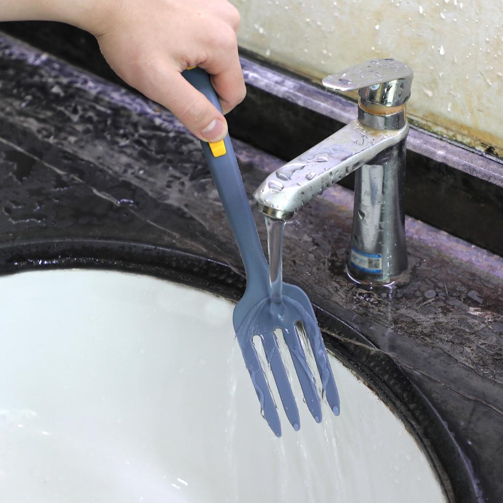 2pcs Cooking Forks, Multifunctional Cooking Fork Spaghetti Fork Heat Resistant Nonstick Blending Fork for Kitchen Cooking Baking