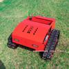 Hybrid Remote Control Lawn Mower HT550: Oil-Electric Self-Propelled Grass Shredder and Orchard Weeder
