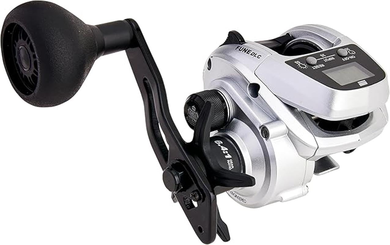 

AbuGarcia Fune DLC MHP Counter for Horse and Flounder Squid, Filefish, Hairtail, Tairaba, Mackerel, [Used]