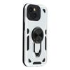 For iPhone 14/13 Case with Kickstand Shockproof TPU+PC Phone Back Cover
