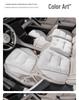 High-End Plush Heated Car Seat Cushion for Autumn and Winter