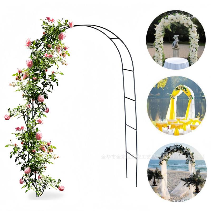 Wedding Arch Stand Wedding Anniversary Birthday Baby Shower Backdrop Decorations DIY Metal Arch Frame Bracket Balloon Arch