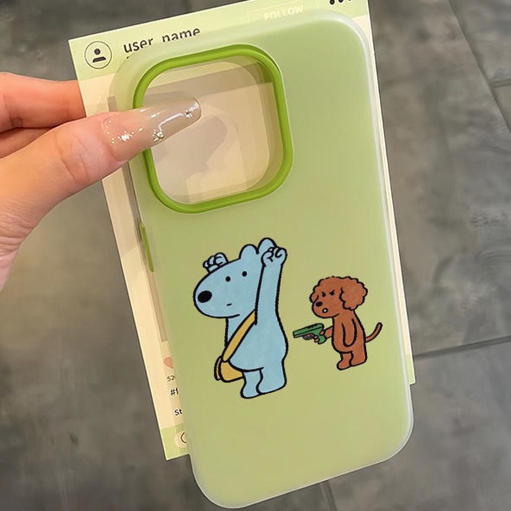 Jelly 2-in-1 for Apple Mobile Phone Case with Niche Design and All-inclusive for Apple Mobile Phone Case with Personalized High-end Creative Style