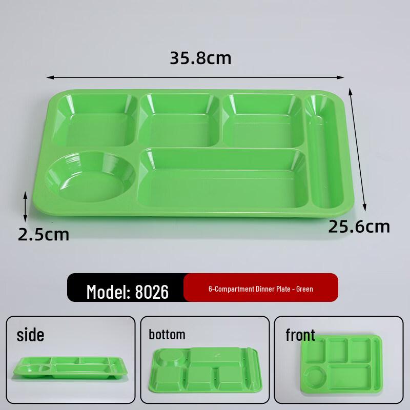 

Commercial Melamine Divided Serving Plate
