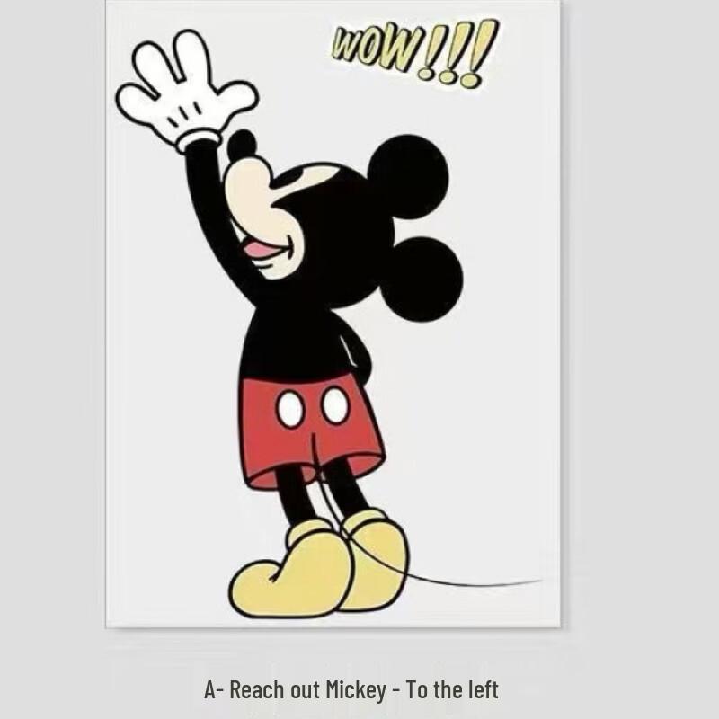 Mickey Maus Statische Fensterfolie