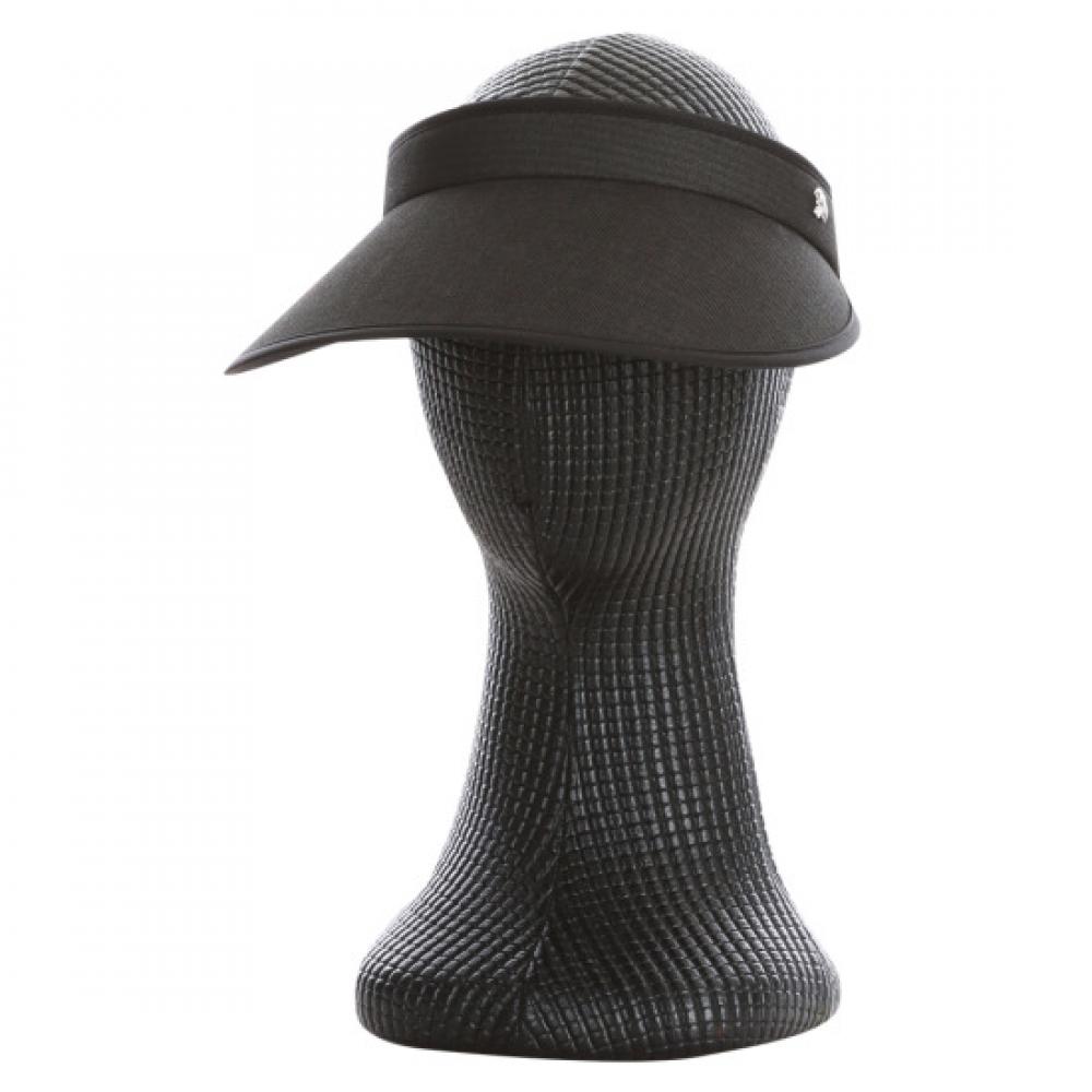 Shop Women Uv Protection Sun Cap Visor Km Wh 0737 Black