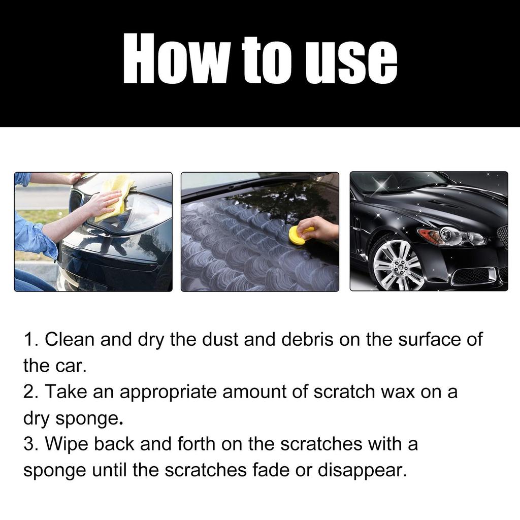 Rayhong Car Scratch Repair Paste Paint Scratch Scratch Maintenance Repair Repair Paint Polishing Seamless Repair