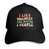 I Like Whiskey And Maybe  People II Baseball Cap GentleUnisex Hat Luxury Unisex Cap Hat Unisex Luxury Winter Hat Womens  Unisexs