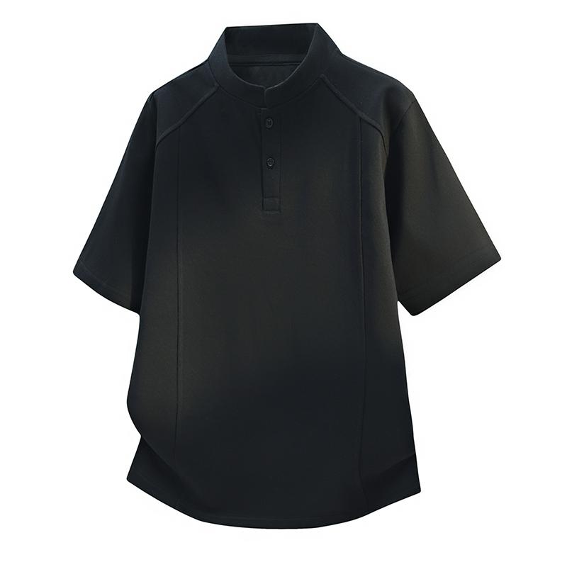 Men's Short Sleeved Men's Summer Thin Casual Business Casual Half Sleeved T-shirt for Men