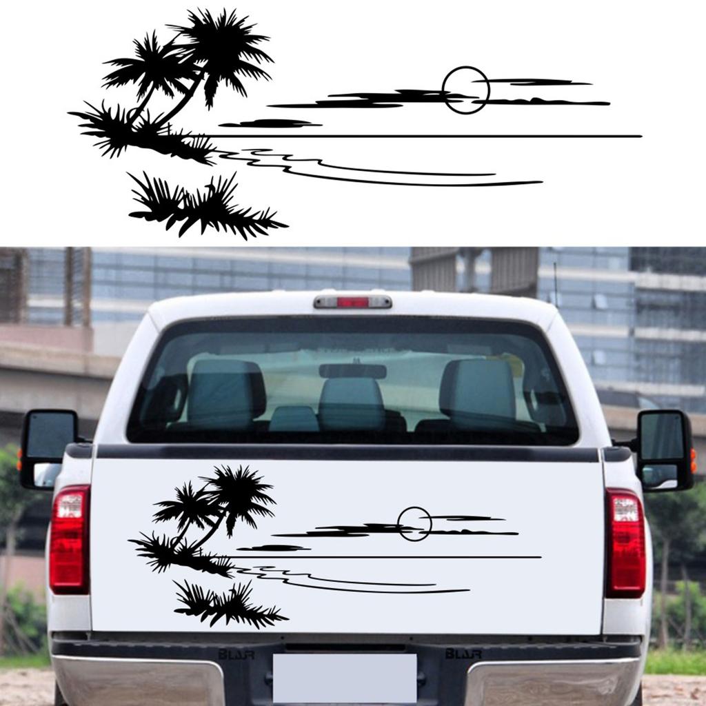 Großes Strandabenteuer Auto Wohnmobil Karosserieaufkleber für Wohnmobile - Auto Dekorativer Aufkleber Auto Karosserie Karosserie Fensterausweise
