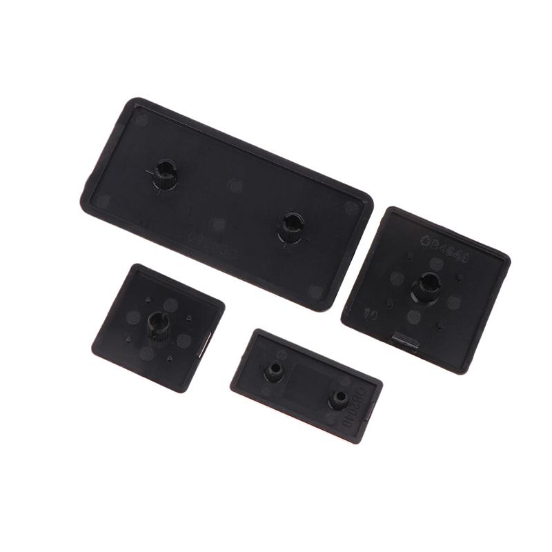 10 Buc 2020 3030 3060 4040 4080 4545 Plastic Capăt Acoperire Placă Negru Pentru Profil Aluminiu EU