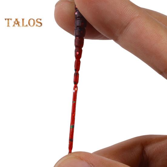 50 Teile/satz 4CM/0,4G Weicher Wurm Köder Realistische Bionic Spiral Maggot Künstliche Bunte Wurm Köder Süßwasser Salzwasser Angeln zubehör