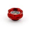 Red Oil Filler Cap Cover + Oil Dipstick For Honda Civic Accura K20 K Series