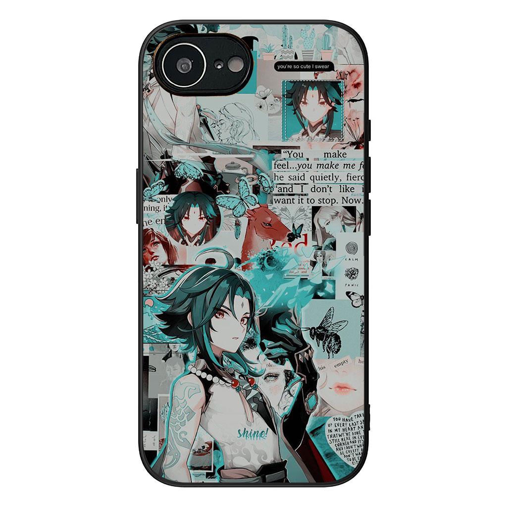 Baal Raiden Shogun Genshin Impact Xiao Case for Samsung Galaxy A25 A37 A57 A12 A14 A31 A50 A51 A70 A71 A72 A21S Note 20 9 8 10