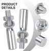 Bicycle Pins Fixed Short Steel Silver Steel Accessories
