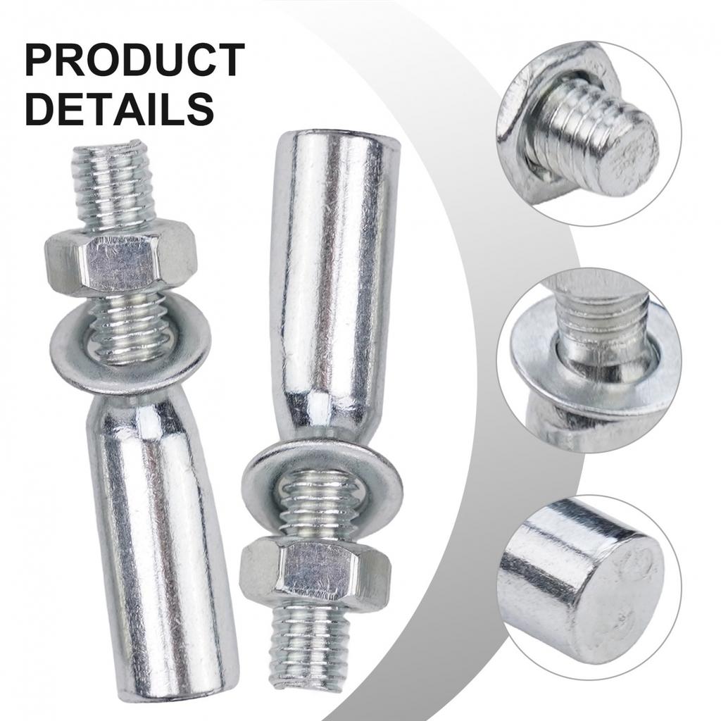 Bicycle Pins Fixed Short Steel Silver Steel Accessories
