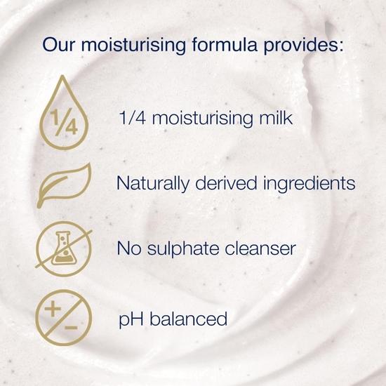 DOVE Body Polish for Skin Exfoliation & Nourishment with Crushed Macadamia & Rice Milk | For Radiant & Soft Skin | Sulphate Free | 100g