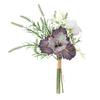 Simulated Bouquet Irises Doves Bouquet Realistic Silk Flowers Low Maintenance Fake Flower Bouquet Interior Decor