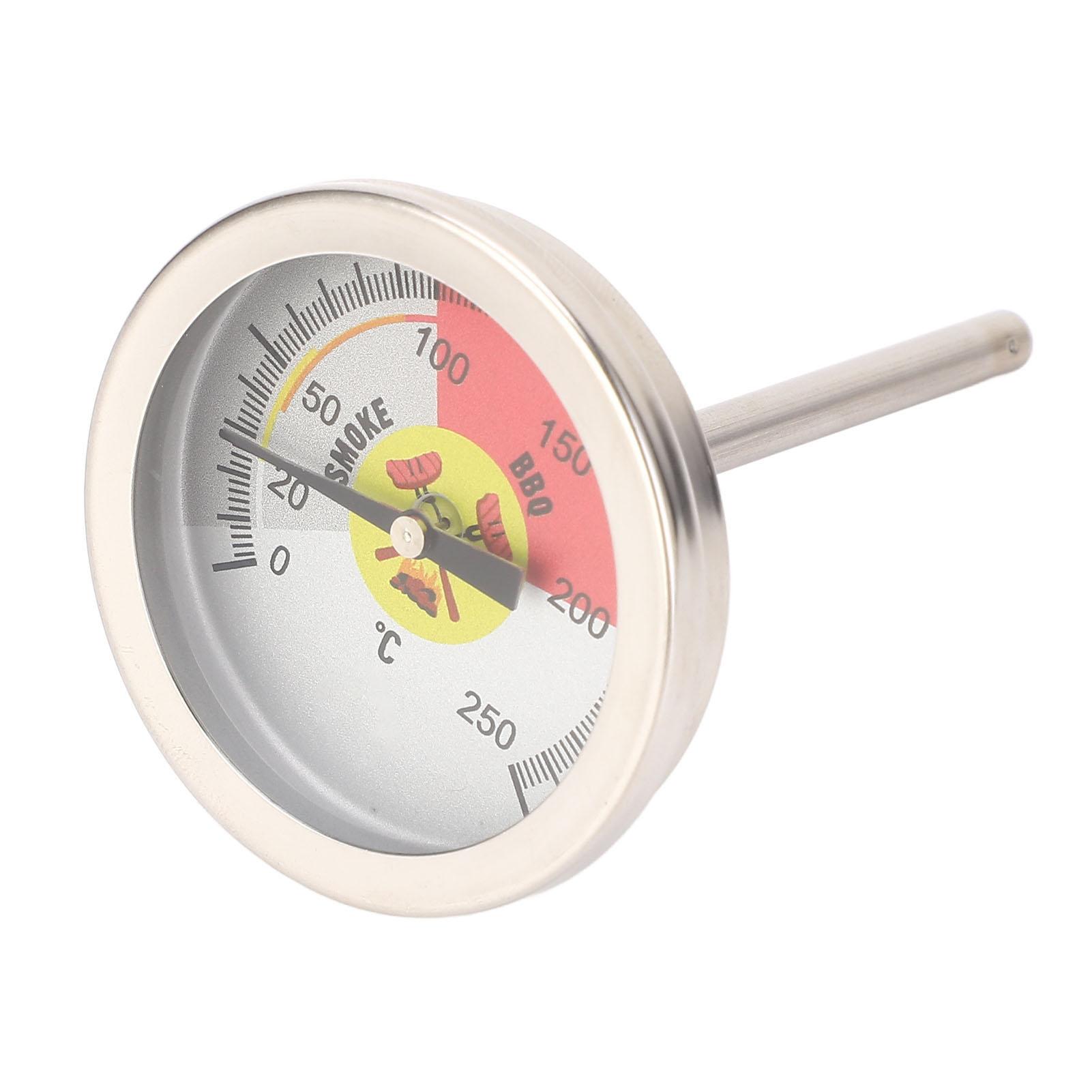 

52-мм циферблатный термометр из нержавеющей стали, кухонный измеритель температуры для духовки, барбекю-гриля