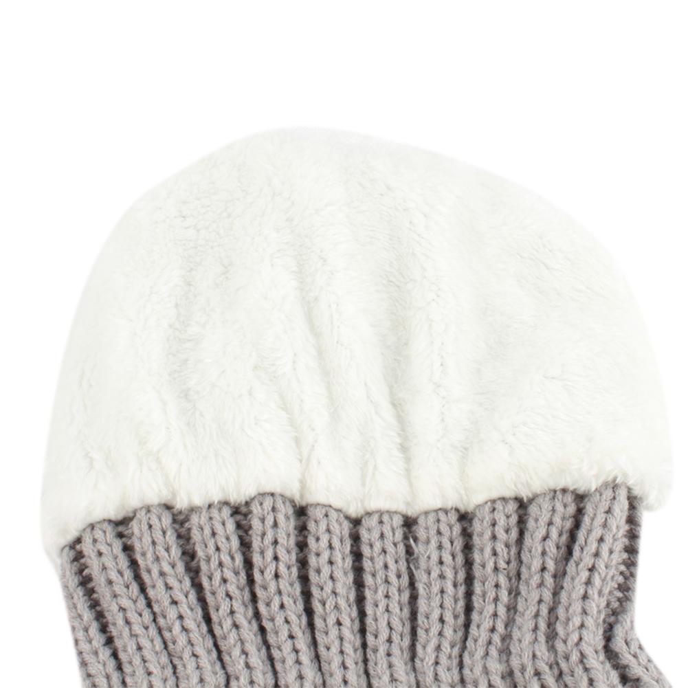 Winter Mom  Crochet Knitted Hat Ball Pompom Beanies Skull Cap for Kids Adult