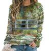 Fashion Butterfly Flowers Women Round-neck Sweatshirt 3D Print Streetwear Autumn Y2k Sweatshirts Pullovers Woman Clothing Tops