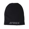 Avirex AX REVERSIBLE SWEAT Military Reversible Knit Black CAP, Men's Cap,